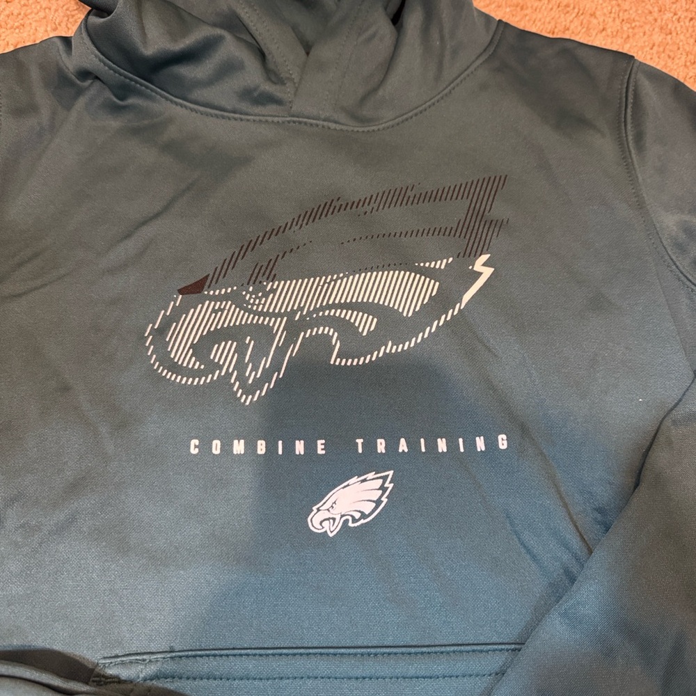 NWT NFL Eagles Team Apparel Hooded Sweatshirt